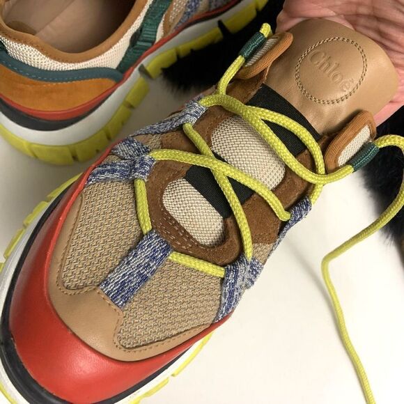 CHLOE Blake Low Top Sneakers - Picture 10 of 15